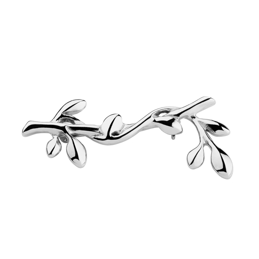 316L Stainless Steel Tree Branch Brooch - Image 2